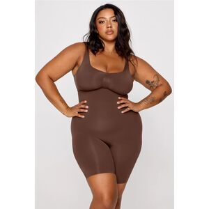 NWT Yitty Nearly Naked Shapewear Mid Thigh Shaping Bodysuit – Bossed Up Brown